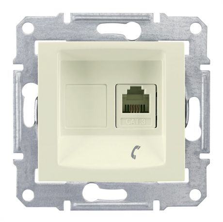 Розетка телефонная RJ11 Schneider Electric Sedna SDN4101147