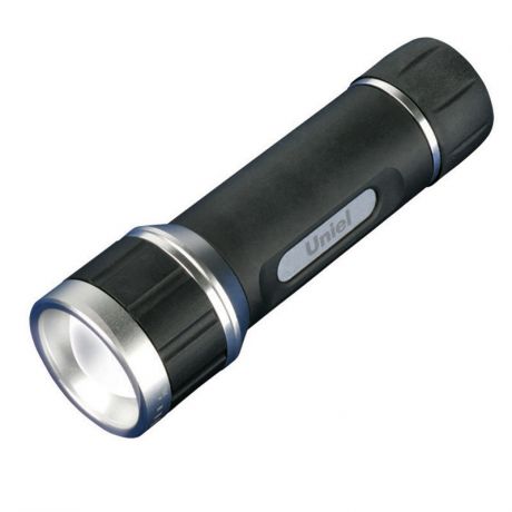 Ручной светодиодный фонарь Uniel (05626) от батареек 80 лм S-LD022-C Black
