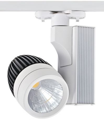 Трековый светодиодный светильник Horoz 33W 4200K серебро 018-006-0033 (HL831L)
