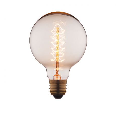 Лампа накаливания E27 40W шар прозрачный G9540-F
