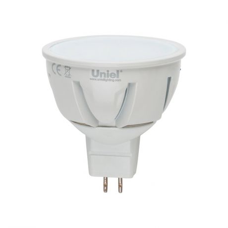 Лампа светодиодная (07911) GU5.3 5W 4500K JCDR матовая LED-JCDR-5W/NW/GU5.3/FR ALP01WH