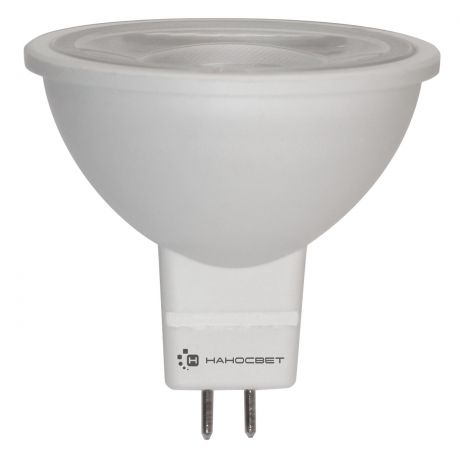 Лампа светодиодная GU5.3 8,5W 2700K полусфера прозрачная LH-MR16-8.5/GU5.3/827 L280
