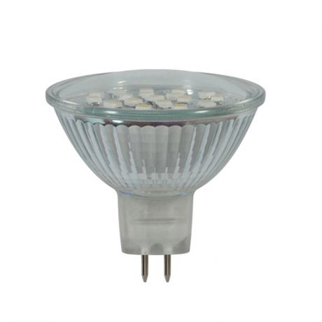 Лампа светодиодная (04017) GU5.3 1,5W 6000K MR16 LED-MR16-SMD-1,5W/DW/GU5.3