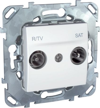 Розетка R-TV/SAT проходная Schneider Electric Unica MGU5.456.18ZD