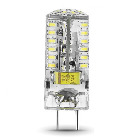 Лампа светодиодная GY6.35 3W 2700K кукуруза прозрачная 107719103