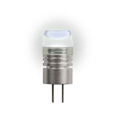 Лампа светодиодная (05855) G4 0,8W 4000K капсульная прозрачная LED-JC-12/0,8W/NW/G4 40lm