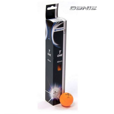 Мяч для настольного тенниса Donic 1T-TRAINING, 6 штук, оранжевый