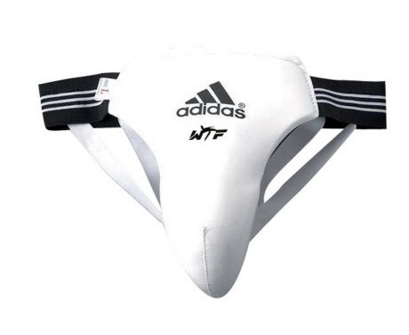 Защита паха Adidas WTF Men Groin Guard белая мужская adiTGG01