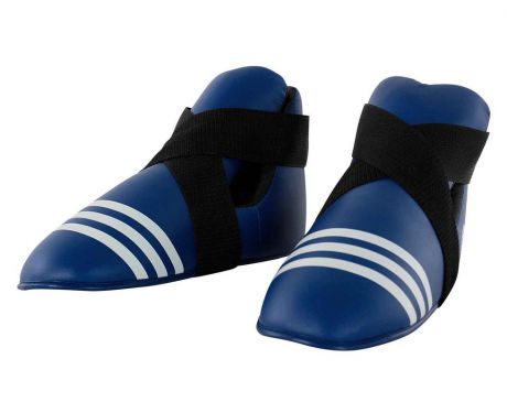 Защита стопы Adidas WAKO Kickboxing Safety Boots синяя adiWAKOB01