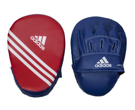 Лапы Adidas Focus Mitt Short Eco сине-красные