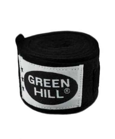 Бинт боксерский Green Hill BC-6235c, 3,5м, черный