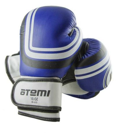 Перчатки боксерские Atemi 14 унций синий LTB-16101
