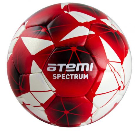 Мяч футбольный Atemi Spectrum р.5 бело-красный