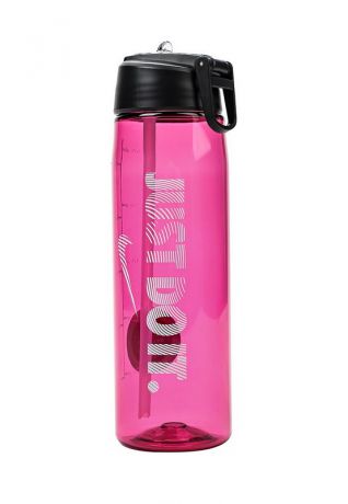 Бутылка для воды Nike Core Flow Just Do It Water Bottle 24oz Vivid Pink/White 709мл