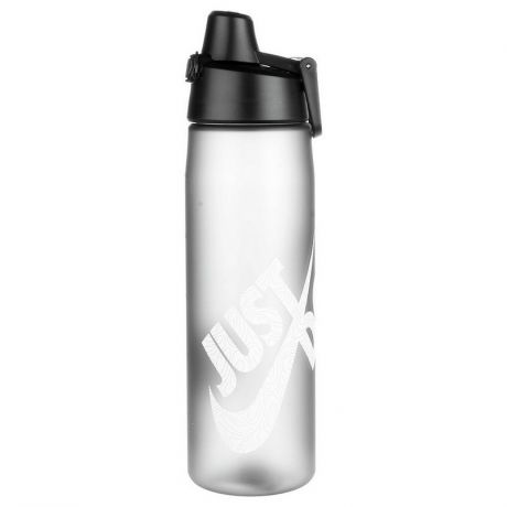 Бутылка для воды Nike Core Hydro Flow Just Do It Swoosh Water Bottle 24oz Grey/White 600мл