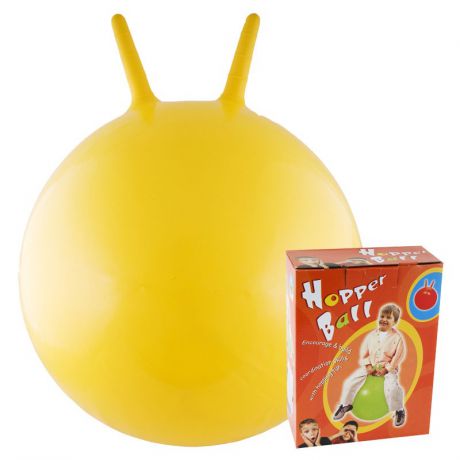 Мяч-попрыгун Стандарт диаметр 45 см, желтый