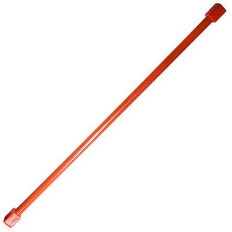 Гимнастическая палка (бодибар) 4кг, 120 см, красный