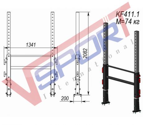 Приставка Йок V-Sport KF411.1