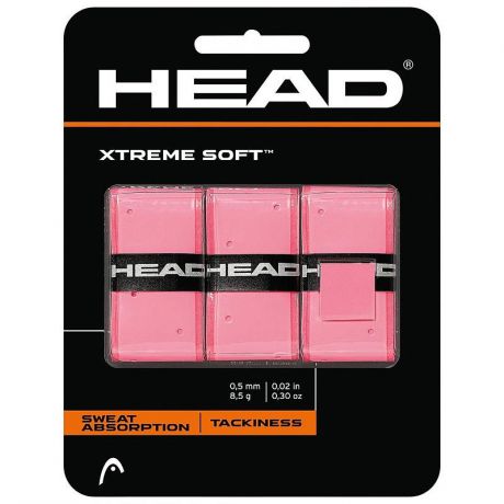 Овергрип Head Xtreme Soft 3 шт розовый
