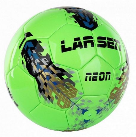 Мяч футбольный р.5 Larsen Neon