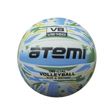 Мяч волейбольный Atemi Tropic, резина, цветной