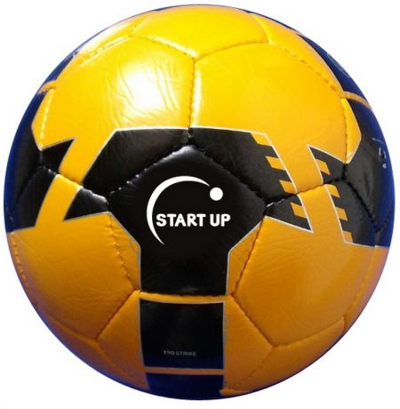 Мяч футбольный для отдыха Start Up E5125 черно-желтый