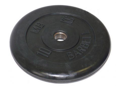Диск обрезиненный d26мм MB Barbell MB-PltB26 1,25-25 кг черный (на удаление)