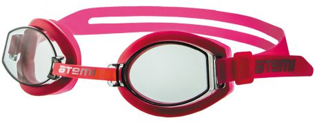Очки для плавания Atemi силикон розовый S202