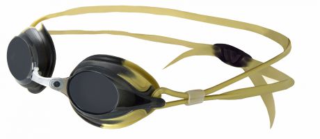 Очки для плавания Atemi силикон (чёрн/золото) N301