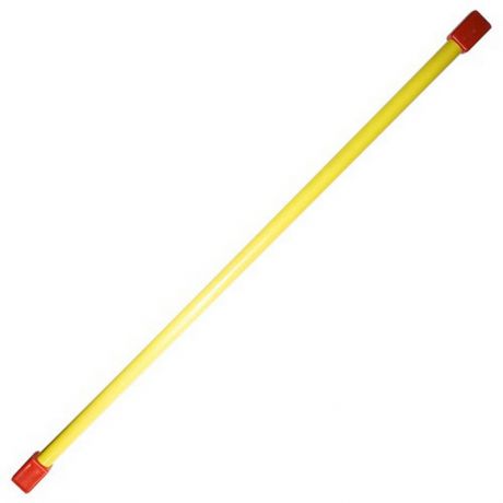 Гимнастическая палка (бодибар) 2кг, 120 см , желтый