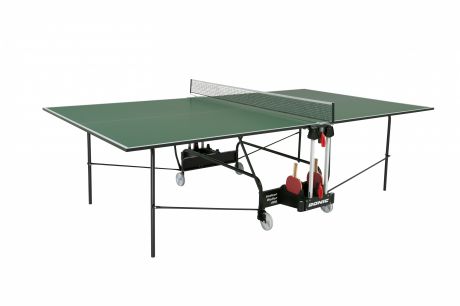 Теннисный стол Donic Indoor Roller 400 зеленый с сеткой 230284-B
