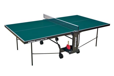 Теннисный стол Donic Indoor Roller 600 зеленый с сеткой 230286-G