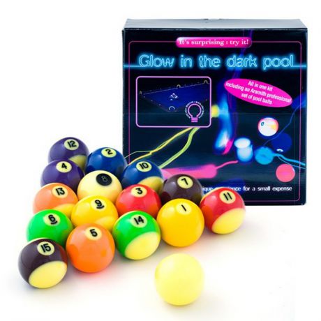 Набор аксессуаров Pool Aramith Glow in the Dark Home Kit ?57,2мм