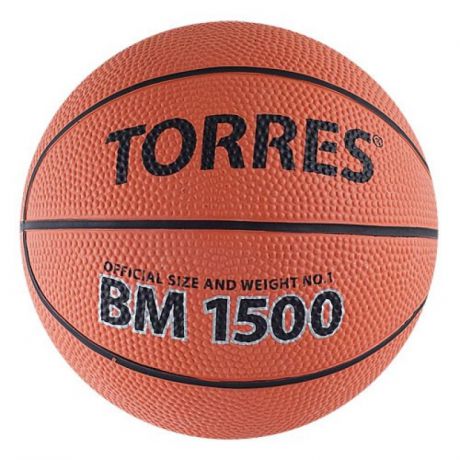 Мяч баскетбольный сувенирный р.1 Torres BM1500