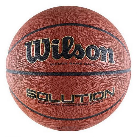 Мяч баскетбольный Wilson Solution VTB24 размер 7 FIBA Approved