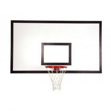Щит баскетбольный тренировочный ZSO 900х1200 мм, фанера (толщина фанеры 15 мм) на металлокаркасе