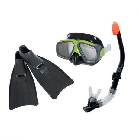 Набор для плавания (маска+трубка+ласты) Intex Surf Rider 55959