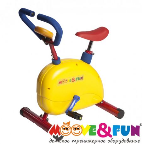 Велотренажер детский с компьютером Moove Fun TFK-02-C/SH-002C