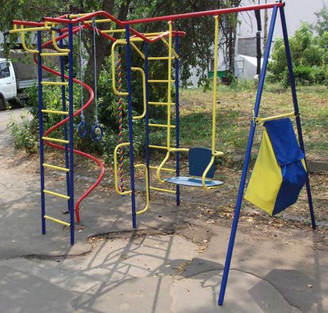 Детская игровая площадка ТМК Пионер-Дачный-Вираж со спиралью