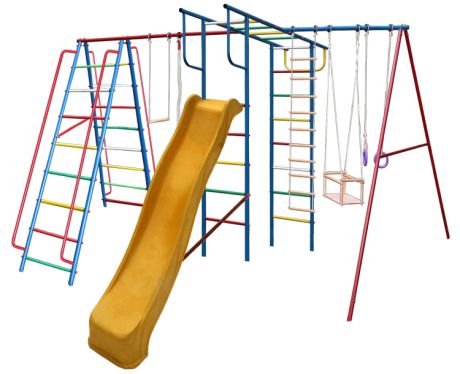 Детская игровая площадка Вертикаль А1+П Макси с горкой