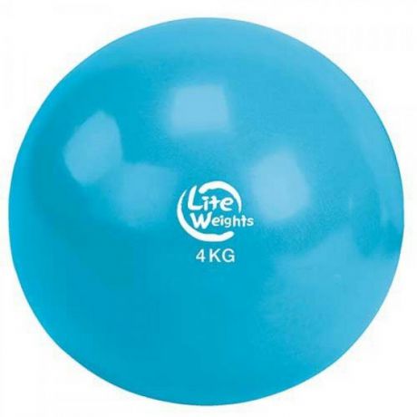 Медбол Lite Weights 4кг 1704LW, голубой