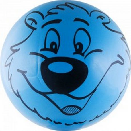 Мяч детский Innovative Медведь 3317 голубо-черный