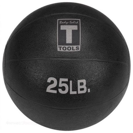 Медицинский мяч 11,25к Body Solid BSTMB25 черный