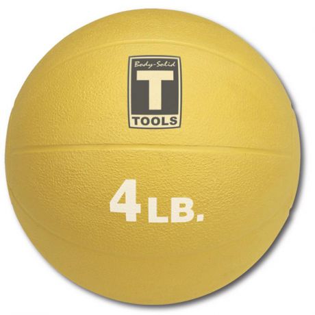 Медицинский мяч 1,8 кг Body Solid BSTMB4 желтый