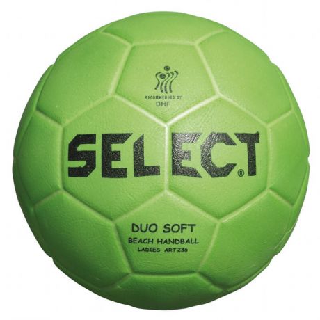 Мяч для пляжа гандбольный Select Duo Soft Beach, Junior №2 (резина)