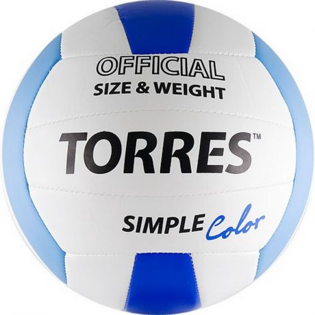 Мяч волейбольный Torres Simple Color V30115 №5