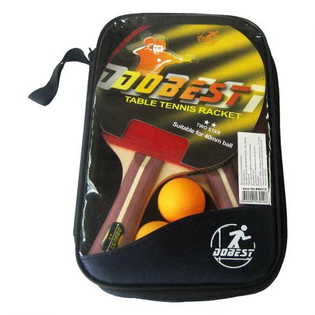 Набор для настольного тенниса Dobest BB01 2 ракетки + 3 мяча