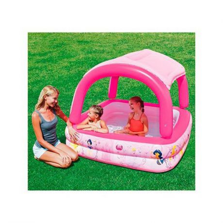 Надувной бассейн с тентом от солнца Disney Princess Bestway 91057