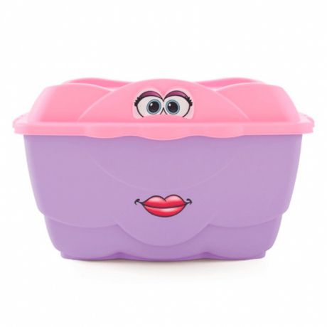 Ящик для игрушек Step2 Веселый контейнер 420404 розовый