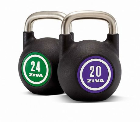 Гиря Ziva серии ZVO, уретановое покрытие, 16 кг ZVO-KBPU-2407